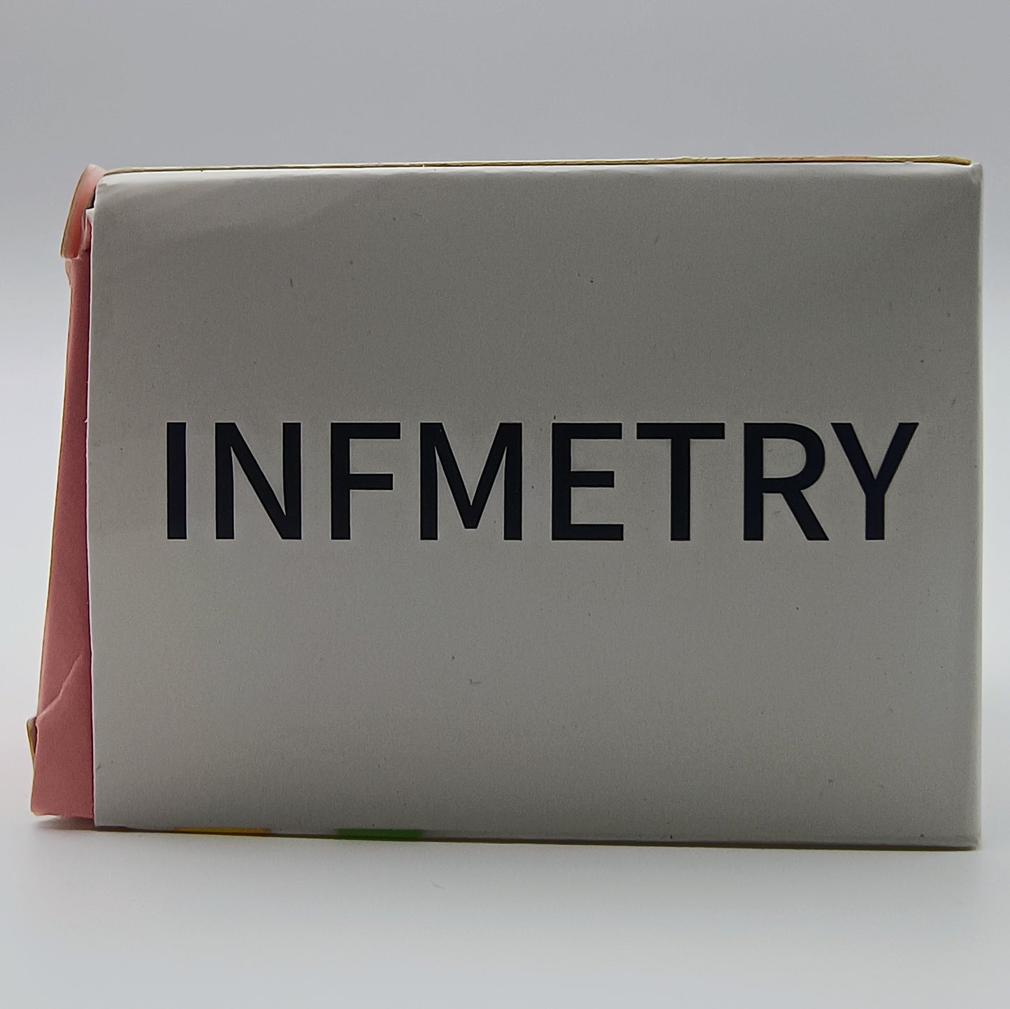 Box with 'INFMETRY' text on a gray background