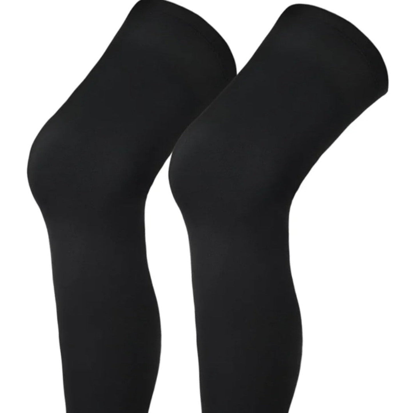 Black tights on a white background